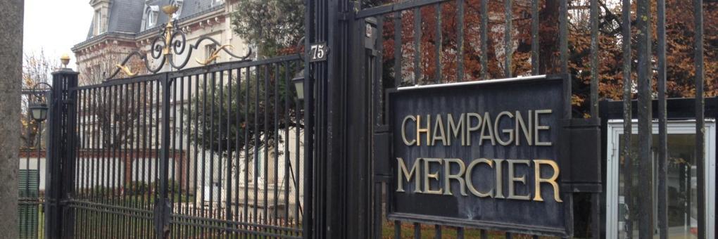 la Maison de champagne Mercier